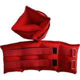Kemsad 2 Adet El ve Ayak Fizik Tedavi, Kum Torbası (Seçilen Ağırlıkta 2 Adet) - 2,5 kg x 2 Adet - Kırmızı