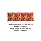 KEMTAT Günlük Taze Üretim Peynir Tatlısı 225gr. x 2 Adet | Fırınlanmış Peynir Tatlısı 150gr. x 2 Paket