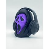 Kemx Kulaklık Standı - Ghostface - Mor
