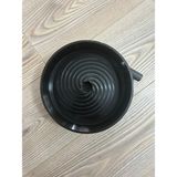 Kemx Turbo Goldpan Spiral Altın Eleme Tavası 21X21 cm - Siyah