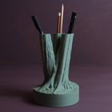 KemX3D Dekoratif Kalemlik ve Saklama Kutusu Ağaç Temalı Xl 20 cm - Yeşil
