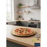 Kemy Home 360° Dönen Yuvarlak Pizza Sunum Tepsisi – Pratik & Şık Servis - 0 - 19 L