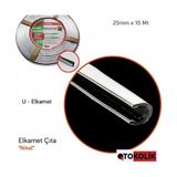 Kenar Koruma Çıtası Elkamet U Model 7 cm Onkar