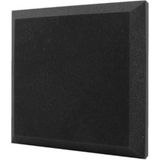 Kenarı Pahlı Akustik Sünger 50X50CM 30MM - Siyah