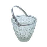 Kenarları Metal Eski Kristal Şekerlik AOB1982