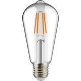 Kendal 1 Adet K2 6W E27 2700K Sarı Işık Flamanlı Rustik Led Ampul KES505
