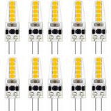 Kendal 10 Adet 1,5W 220V G4 Duy LED Kapsül Avize Ampulü 3000K Günışığı Işık KES006 - Gün Işığı