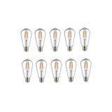 Kendal 10 Adet K2 6W E27 2700K Sarı Işık Flamanlı Rustik LED Ampul KES505