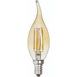 Kendal Global K2 KES600 4W E14 Günışığı LED Flamanlı Kıvrık Buji Rustik Ampul Beyaz Renk - Standart