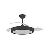 Kendal KCF306 Vanti 30 W 42 inç Siyah Modern 3 Renk Kumandalı Ledli Dekoratif Tavan Vantilatörü
