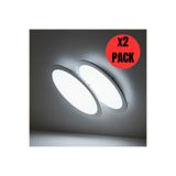 Kendal KDL 401 Slim LED Panel Spot Gömme 2'Adet 12W 1020 Lümen - Beyaz-6500K