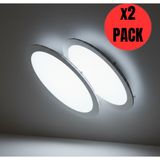 Kendal KDL402 Sıva Altı Slim LED Panel 15W (Asma Tavan Aydınlatma) - Nature