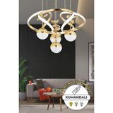 Kendal Liva Gold Modern Sarkıt Avize 3 Renk Işık Salon Mutfak Yatak Odası - Standart - Rose Gold