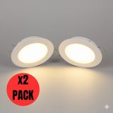 Kendal Slim LED Panel Spot Gömme 18W – 1440 Lümen - 3000K - Gün Işığı