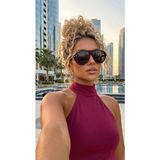 Kendall Bordo-Black Juliano Güneş Gözlüğü - Renkli