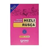 Kendi Kendine Hızlı Rusça - 1. Basamak: (2 kitap + 3 Cd)