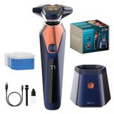 Kendi Kendini Temizleyen Precisioncare Saphire Pro Tabanlı Cecotec Döner Tıraş Makinesi, 3 - 5 Dakika, Temizleme Sıvısı Dahil, Çalışma Süresi 90 Dakika, Titanyum Bıçaklar, Su Geçirmez Ipx7