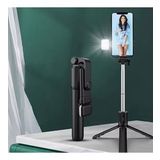 Kendiliğinden Led Işıklı Kumandalı Uzayabilen Selfie Çubuğu,Masa Üstü Tripod