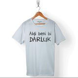 Kendim Seçtim Aldi Beni Bi Darluk Darlık Karadeniz Trabzon Of Erkek Tişört - Beyaz - Renkli