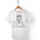 Kendim Seçtim Alf No Problem Dizisi Melmac Alıen Lıfe Form Beyaz Erkek T-shirt