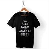 Kendim Seçtim Ankara Angara Bebesi 06 Sıfır Altı Baskılı Tişört T-Shirt - XL - Siyah