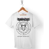 Kendim Seçtim Babymetal Baby Metal One For The Money Metallıca Erkek Tişört - Beyaz - Renkli - XL