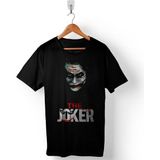 Kendim Seçtim Batman Joker Dark Knıght Kara Şovalye Erkek Tişört - Siyah