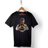 Kendim Seçtim Batman Kara Şovalye Joker My Heart Betmen Baskılı Tişört Unisex T-Shirt - Siyah - 2XL