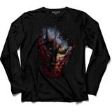 Kendim Seçtim Batman Kara Şovalye New Joker Dark Knıght Uzun Kollu Tişört - 001-Siyah - 2XL
