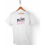 Kendim Seçtim Black Pınk Blınk If You Are A Erkek Tişört - XL - Beyaz