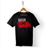 Kendim Seçtim Boyun Eğme Diren Gezi Eylem Direniş Protesto Baskılı Tişört Unisex T-Shirt - Siyah