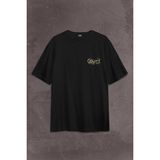 Kendim Seçtim Carnifex Rock Ghotic Black Metal Death Music Müzik Sırt Ön Baskılı Oversize Tişört T-Shirt - Siyah