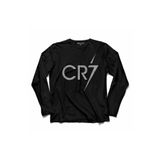 Kendim Seçtim Cristiano Ronaldo Altın Top Forma Cr7 Uzun Kollu Tişört Baskılı Çocuk T-shirt