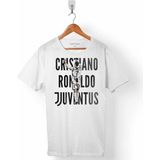 Kendim Seçtim Crıstıano Ronaldo Cr7 Air Juventus Erkek Tişört - XL - Beyaz