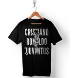 Kendim Seçtim Crıstıano Ronaldo Cr7 Juventus Erkek Tişört - XS - Siyah