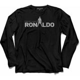 Kendim Seçtim Cristiano Ronaldo Cr7 Juventus Forma Altın Top 2 Uzun Kollu Tişört Baskılı Çocuk T-Shirt - 9 - 10 Yaş - Siyah
