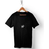 Kendim Seçtim Düşen Astronot Space Uzay Erkek Tişört - 2XL - Siyah