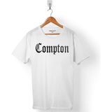 Kendim Seçtim Eazy E Compton Logo Eazy-E N 95 N95 Erkek Tişört - Beyaz - Renkli