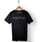 Kendim Seçtim Enslaved Logo Progresıf Metal Baskılı Tişört Unisex T-Shirt - Siyah - XS