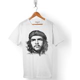 Kendim Seçtim Ernosto Che Guevara Küba Devrimci Erkek Tişört - Beyaz - Renkli - XL
