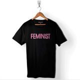 Kendim Seçtim Feminist Af Güçlü Kadın Feminizm Baskılı Tişört Unisex T-Shirt - Siyah - 2XL
