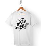Kendim Seçtim Ff Foo Fıghters 95 1995 Logo Erkek Tişört - Beyaz - Renkli - XS