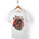 Kendim Seçtim Ff Foo Fıghters Cobra Logo Erkek Tişört - Beyaz - Renkli