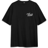 Kendim Seçtim Fight Club Film Marla Tyler Durden Sırt Ön Baskılı Oversize Tişört Unisex T-Shirt - Siyah - 2XL