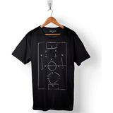 Kendim Seçtim Futbol Maç Taktik Maktik Yok Alex De Souza Baskılı Tişört T-Shirt - XL - Siyah
