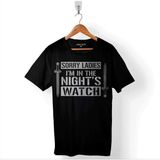 Kendim Seçtim Game Of Thrones Sorry Ladies Im In The Nights Baskılı Tişört T-Shirt - XL - Siyah