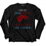 Kendim Seçtim Game Of Thrones Stargaryen Uzun Kollu Tişört - 001-Siyah