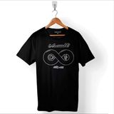 Kendim Seçtim Gazi Mustafa Kemal Atatürk 1881 10 Kasım 1938 Baskılı Tişört Unisex T-Shirt - Siyah - 2XL
