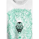 Kendim Seçtim Girl Skull Kız Kadın Yaratık Vampir Baskılı Siyah Erkek T-shirt