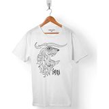 Kendim Seçtim Gojira Progresif Metal Logo Beyaz Erkek T-shirt